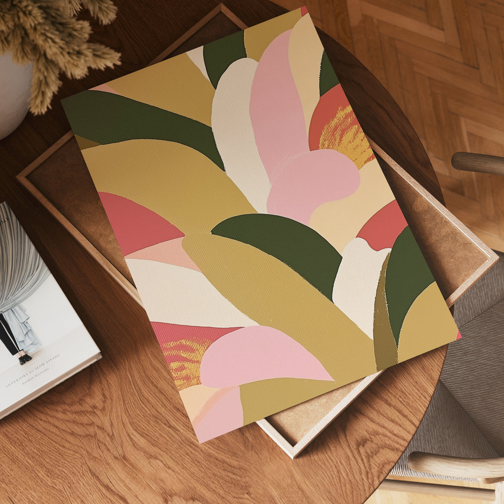 Abstract Botanical Decor – affisch med stilfullt motiv från Bozetto i hög kvalitet