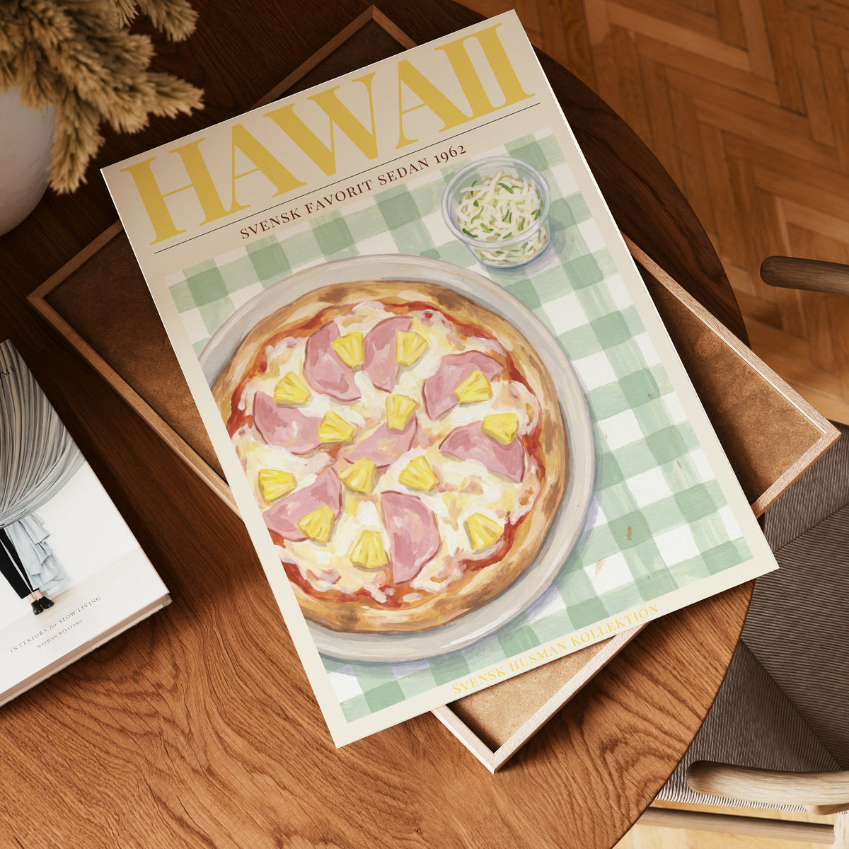 Hawaii – stilfullt konsttryck från Bozetto, tryckt på matt finpapper i hög tryckkvalitet