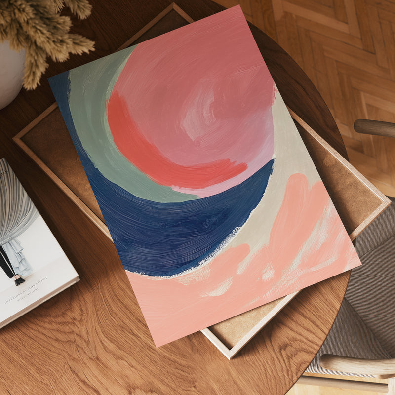 Abstract Whispers of the Horizon Poster