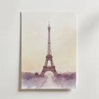 Painted Eiffel Tower – stilfullt konsttryck från Bozetto, tryckt på matt finpapper
