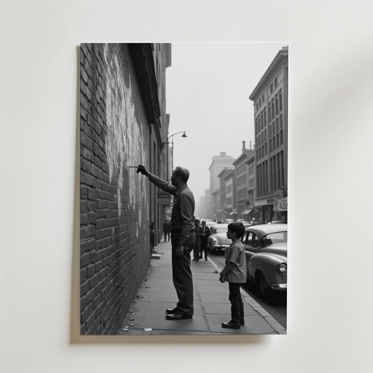 Street Art Inspiration – stilfullt konsttryck från Bozetto, tryckt på matt finpapper