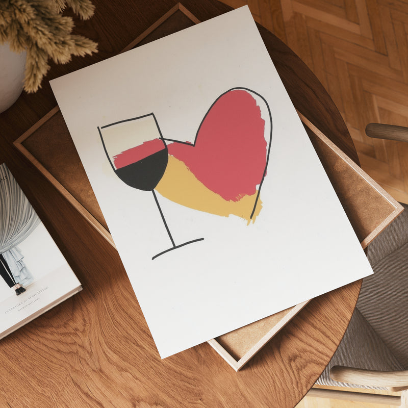 Wine Is Love Poster