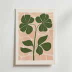 Botanical minimalist nature – stilfullt konsttryck från Bozetto, tryckt på matt finpapper