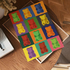 Candy Grid – affisch med snyggt motiv, köp enkelt hos Bozetto i flera storlekar i hög tryckkvalitet