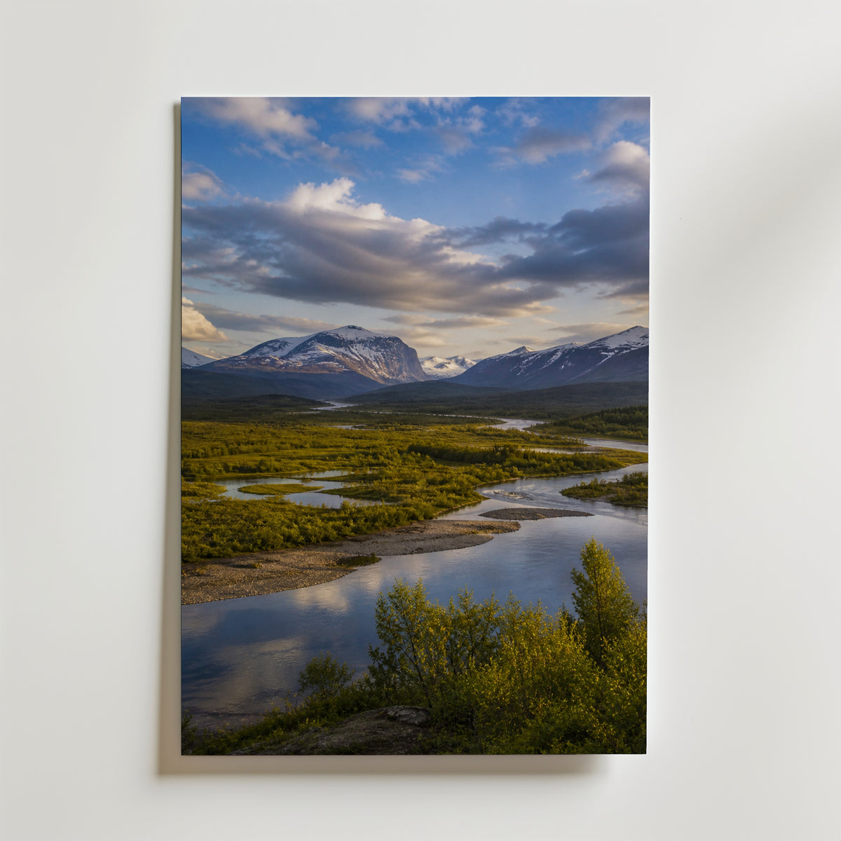 Abisko Nationalpark – stilfullt konsttryck från Bozetto, tryckt på matt finpapper