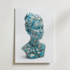 Almond Blossom Bust Poster – canvas utan passepartout