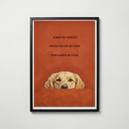 Always Be a Dog Poster i hemmiljö