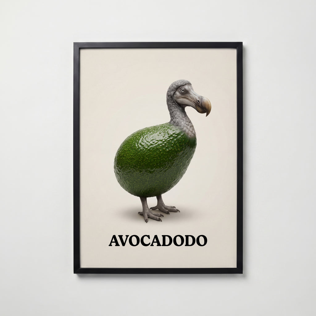 Avocadodo Poster – svart ram