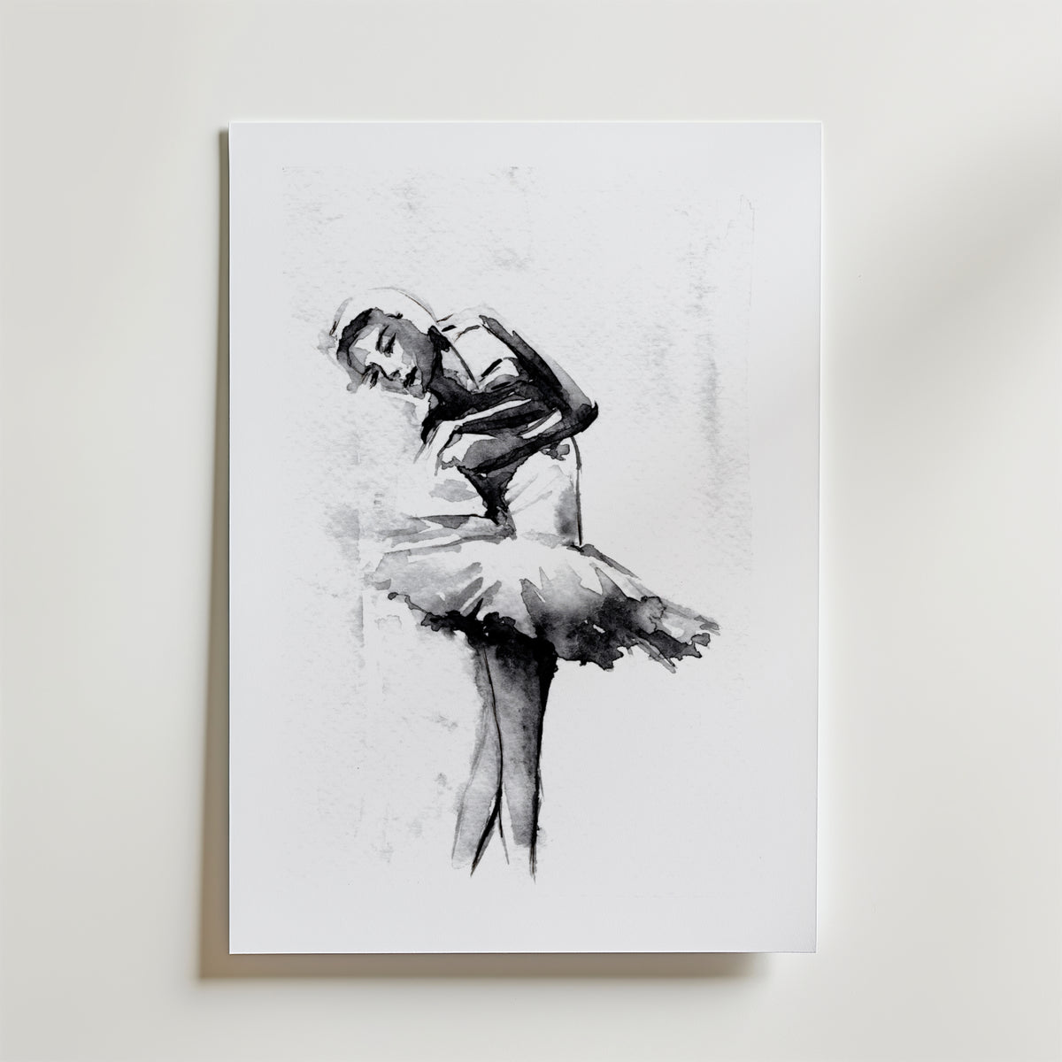 Helena Engström Ballet Dancer – stilfullt konsttryck från Bozetto, tryckt på matt finpapper