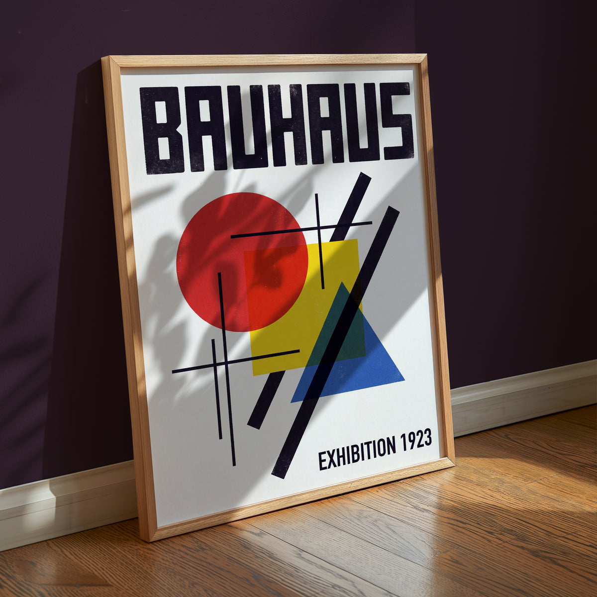 Bauhaus Exhibition 1923 Poster – i rum 3