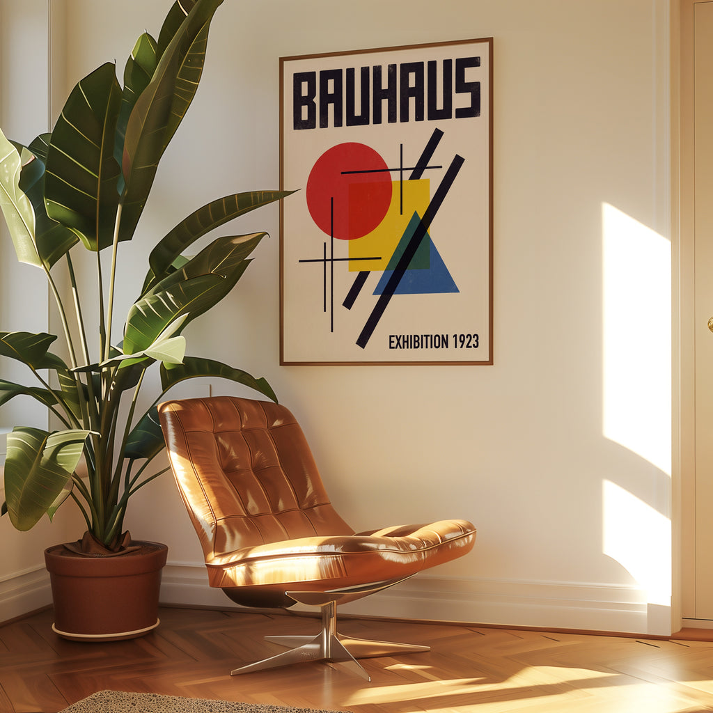 Bauhaus Exhibition 1923 Poster – i rum 5