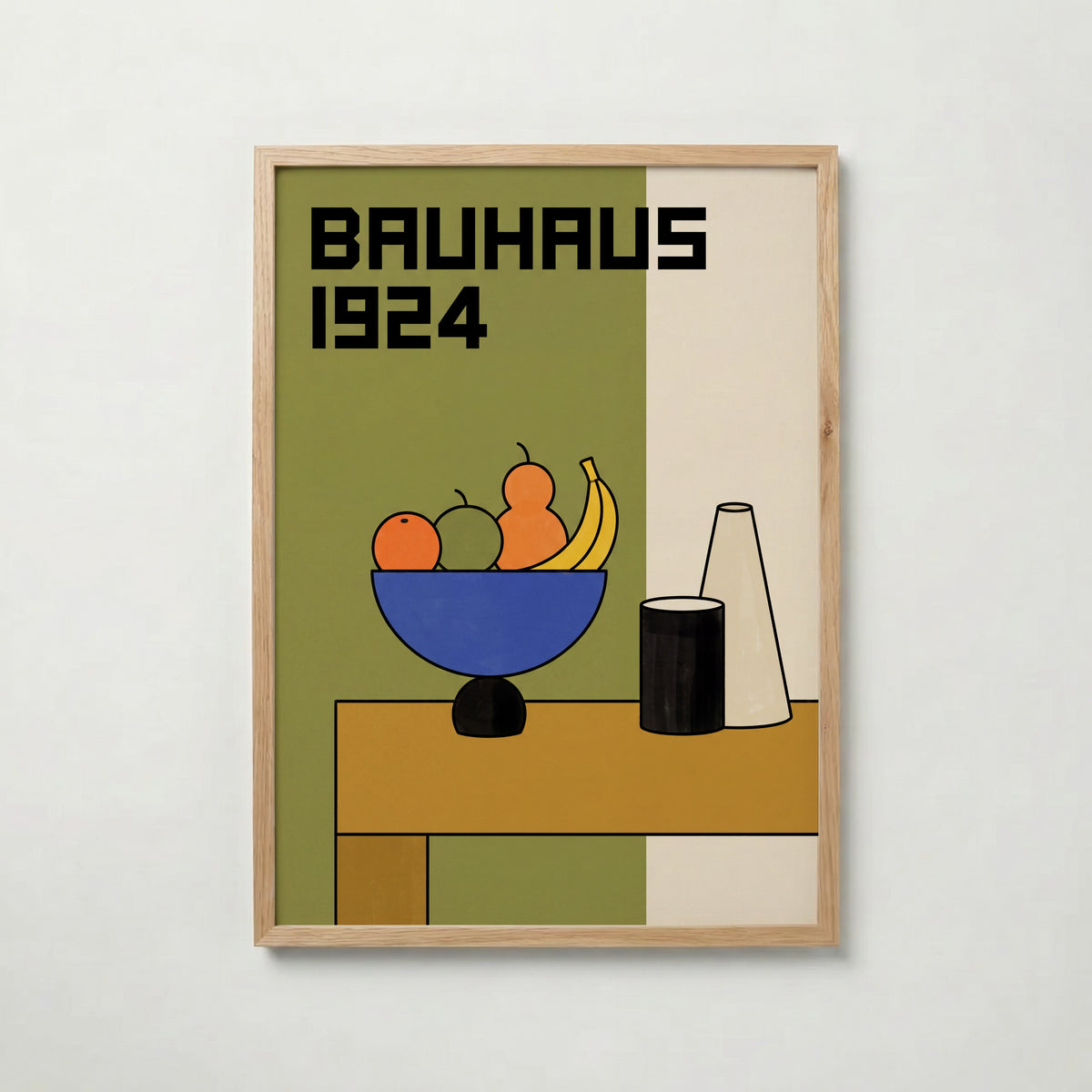 Bauhaus Fruit Bowl Poster – ekram