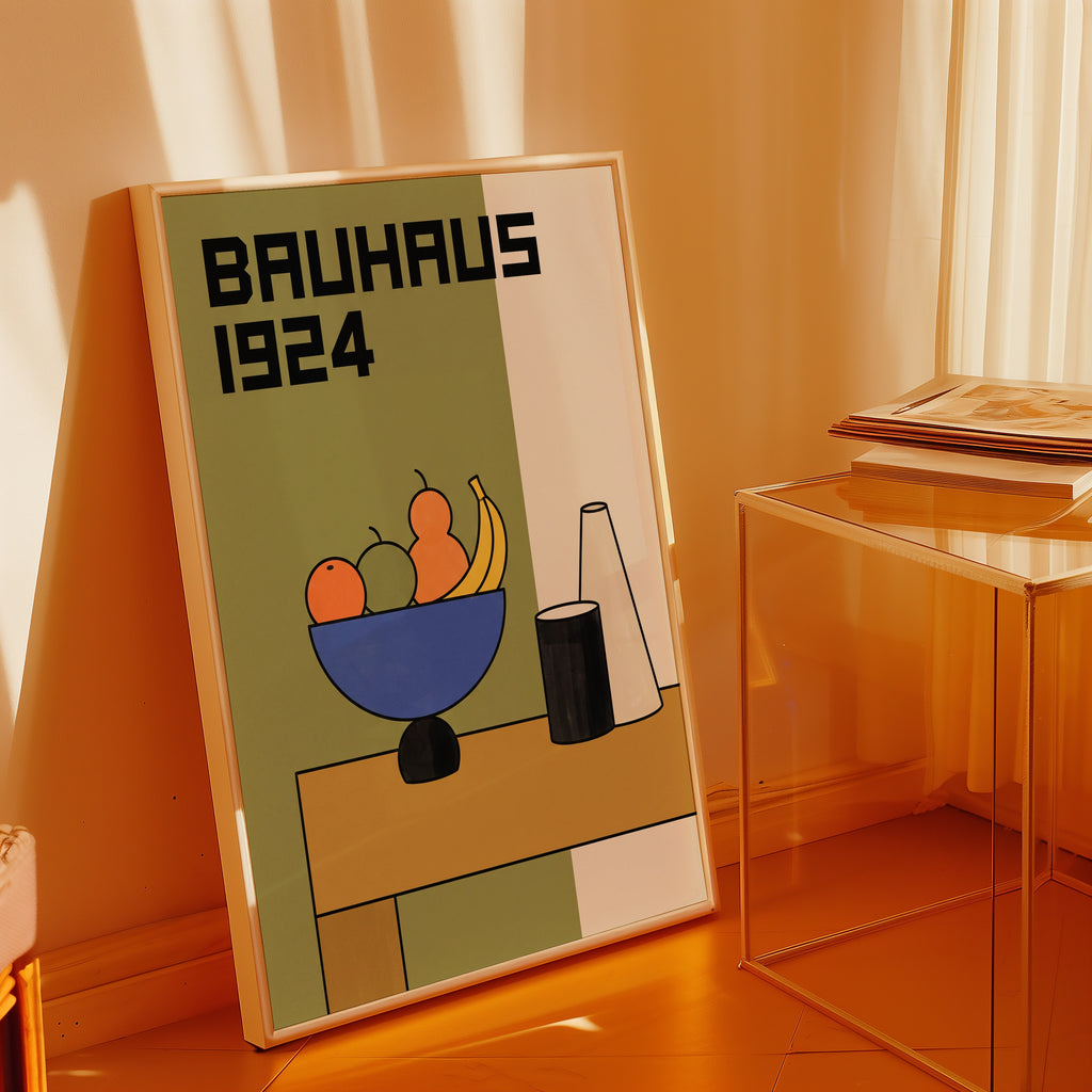 Bauhaus Fruit Bowl Poster – i rum 2