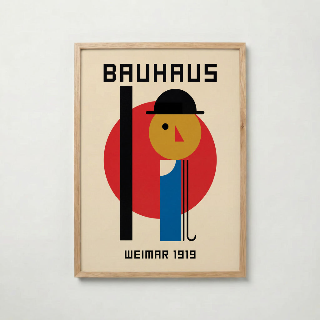 Bauhaus Gentleman Poster – ekram