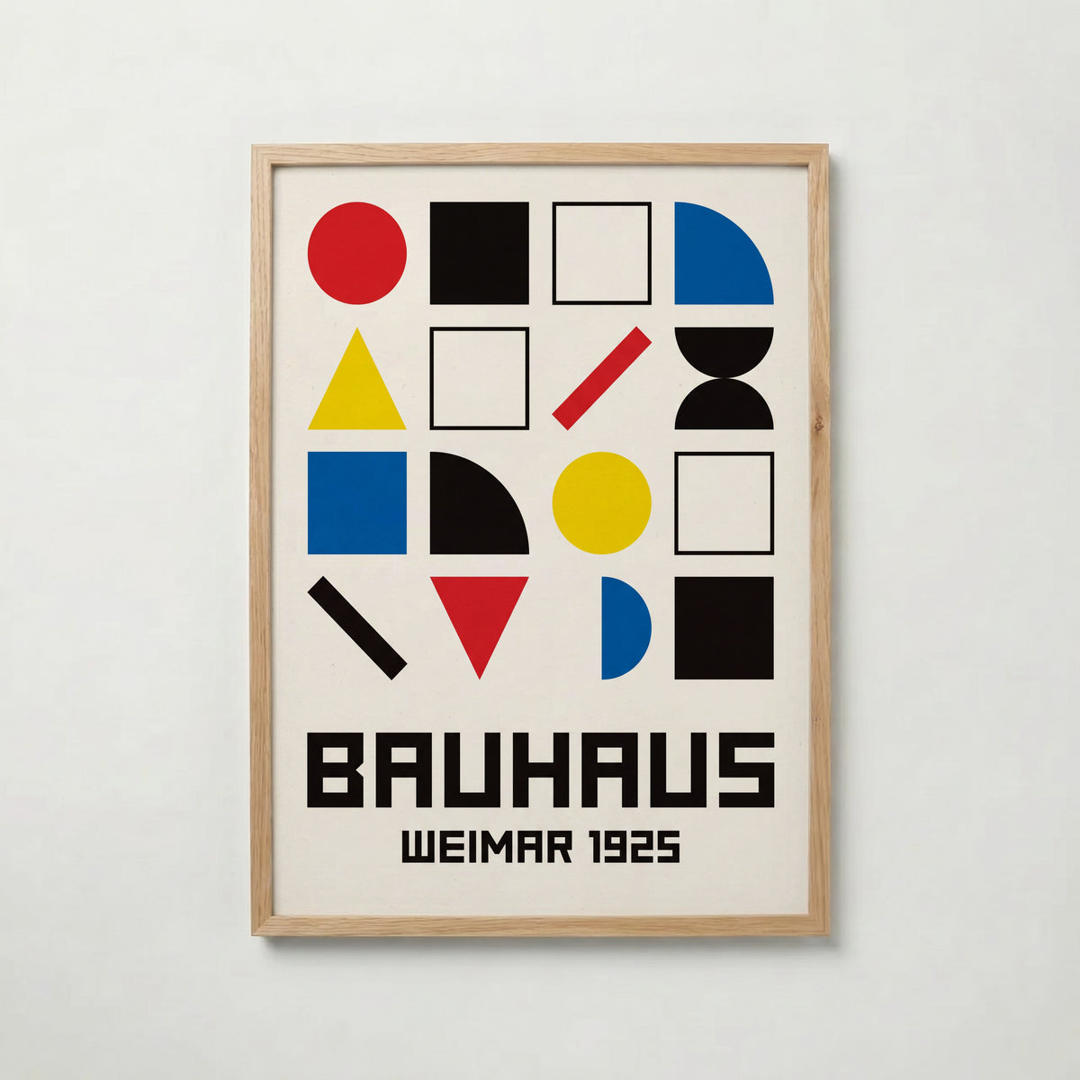 Bauhaus Weimar Poster – ekram
