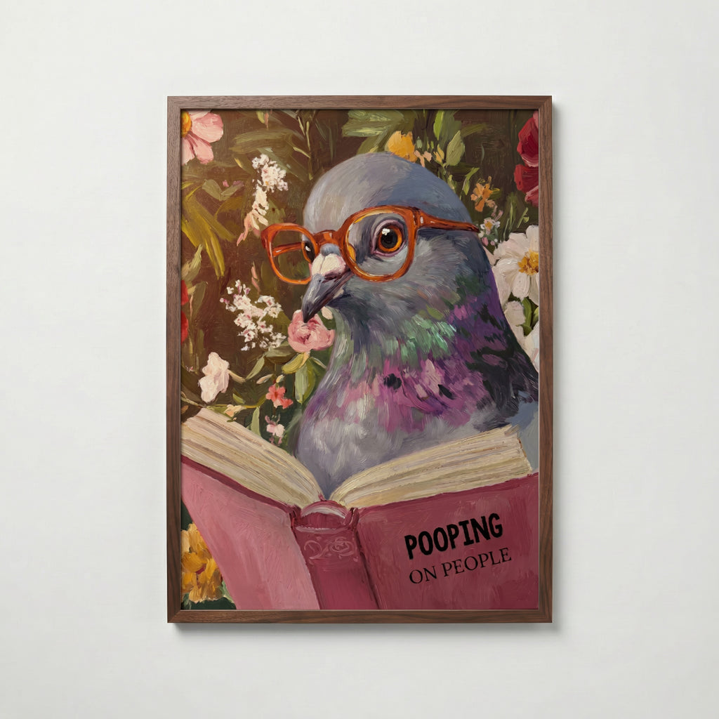 Feathered Wisdom – köp enkelt hos Bozetto konsttryck i hög kvalitet i hög kvalitet