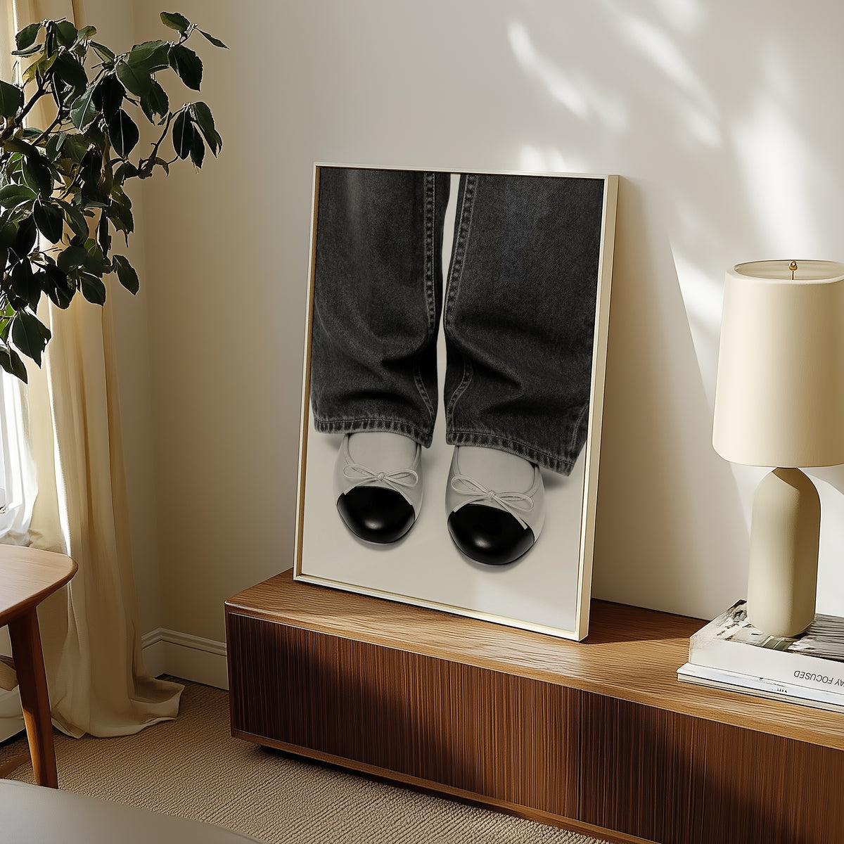 Cap Toe Ballerina Poster – i rum 2
