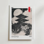 Kyoto Temple – stilfullt konsttryck från Bozetto, tryckt på matt finpapper i hög tryckkvalitet