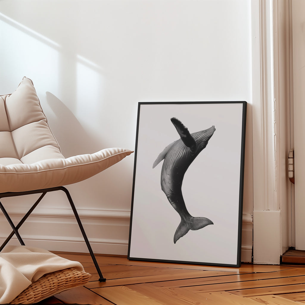Breaching Whale Poster – i rum 1