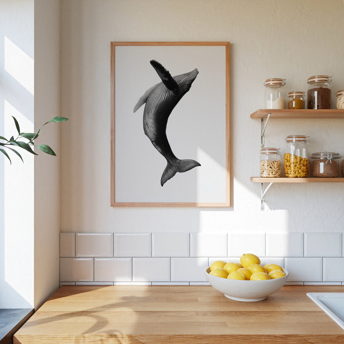 Breaching Whale Poster – i rum 4