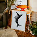 Breaching Whale Poster – i rum 5