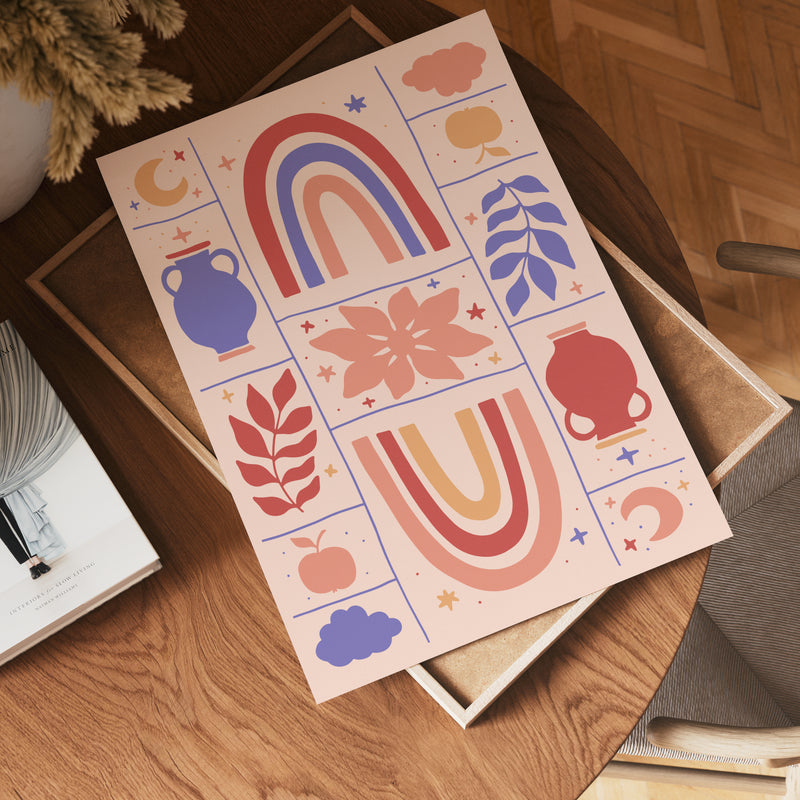 Rainbow Harmony Poster