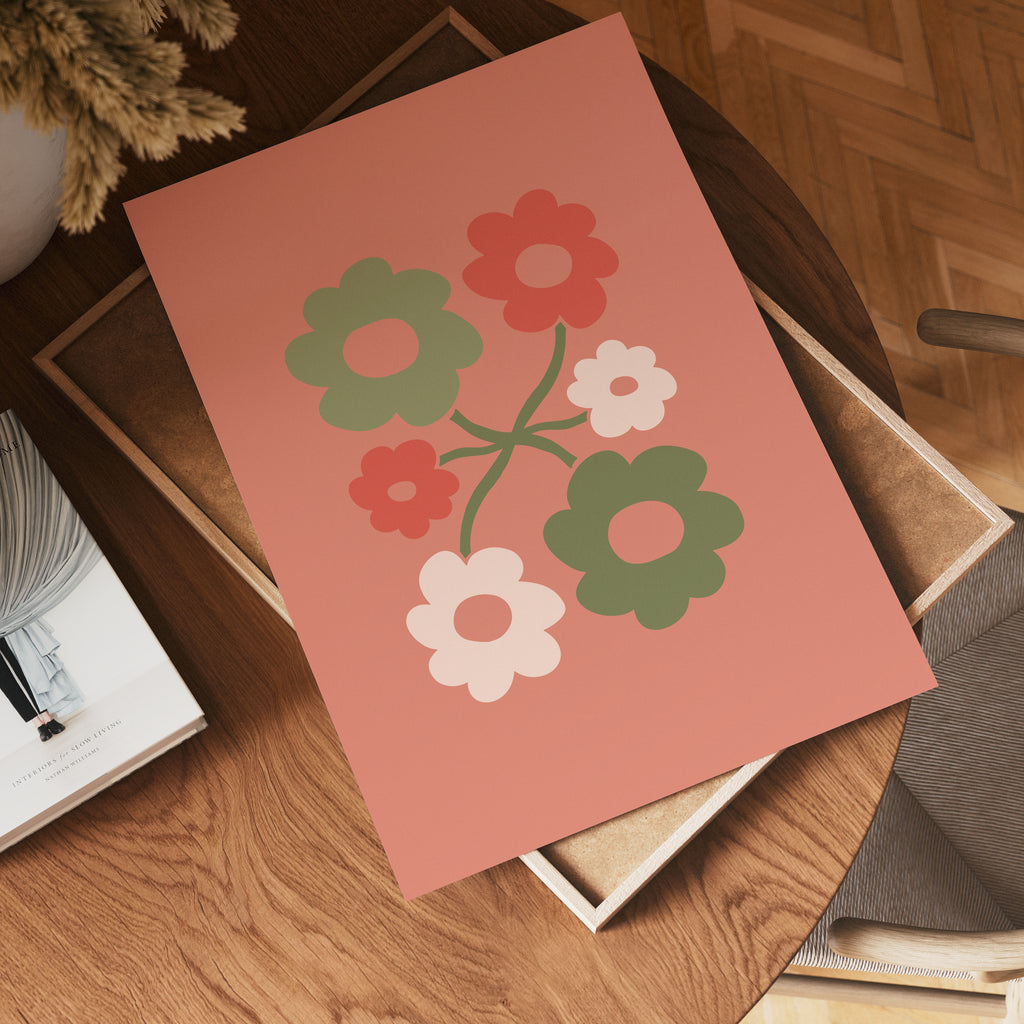 Blossom Cluster poster visad rakt fram – Bozetto affisch i hög tryckkvalitet i hög tryckkvalitet
