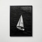 C'est La Vie Poster – svart ram