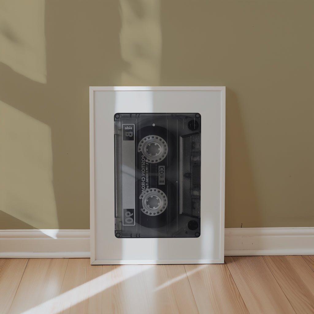 Chrome Cassette Poster – i rum 4