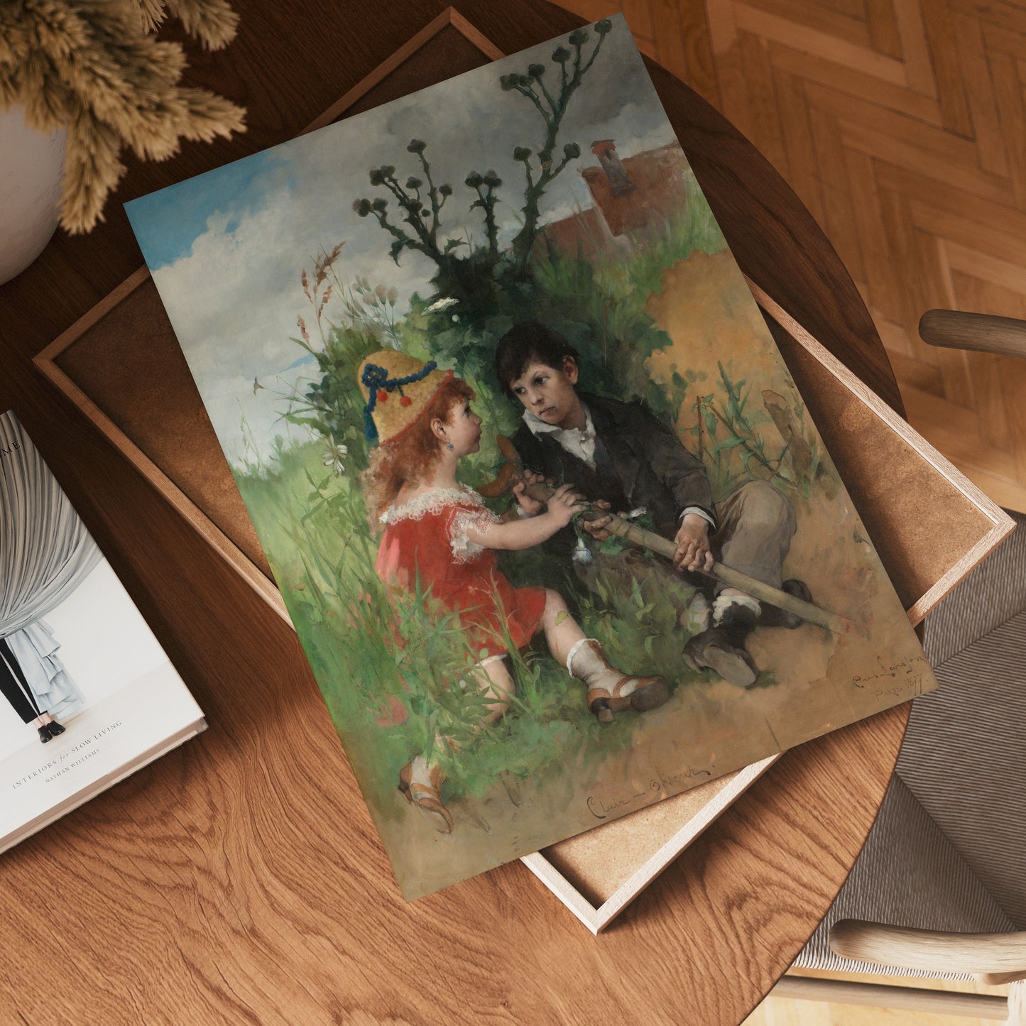 Carl Larsson Clair Obscur Poster