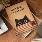 Un Café, S’il Vous Plaît – affisch med snyggt motiv, köp enkelt hos Bozetto i flera storlekar