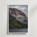 Cliffside Fjord Poster