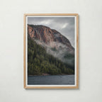 Cliffside Fjord Poster