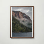 Cliffside Fjord Poster
