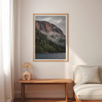 Cliffside Fjord Poster