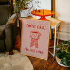 Coffee First Poster – i rum 5