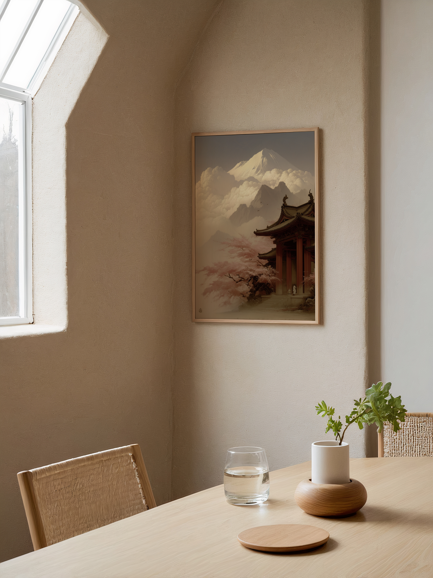 Old Temple in Japan Poster