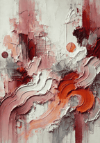 Fluid Geometry – affisch med snyggt motiv, köp enkelt hos Bozetto i flera storlekar
