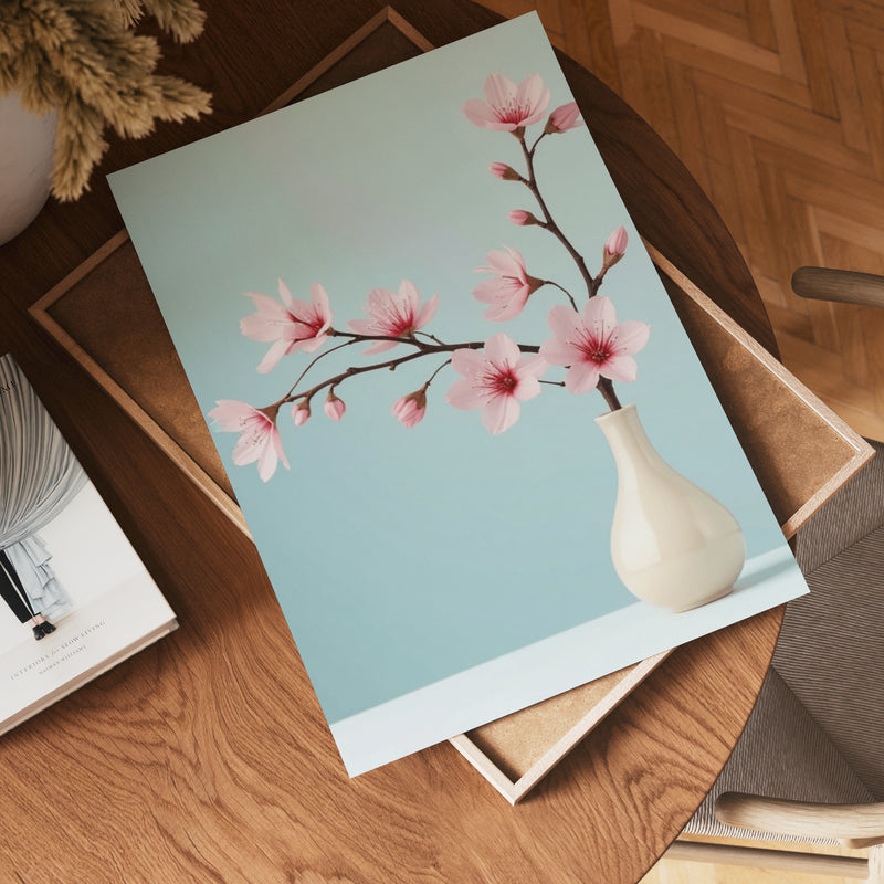 cherry Blossom Branch Poster