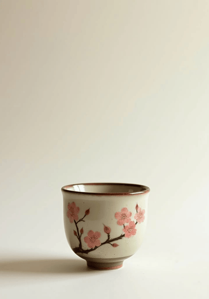 Cherry Blossom Ceramic Cup Poster