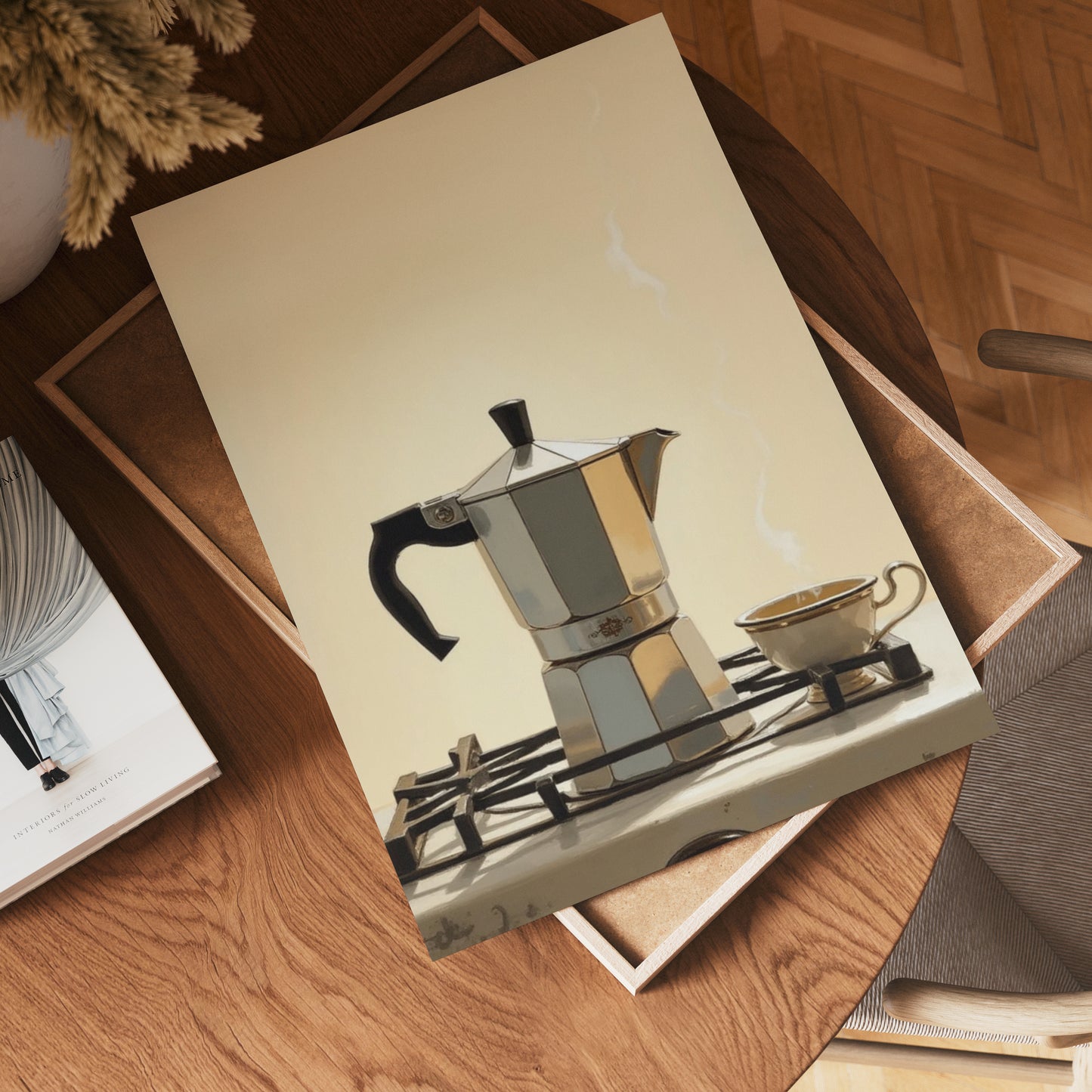 Old School Espresso Poster