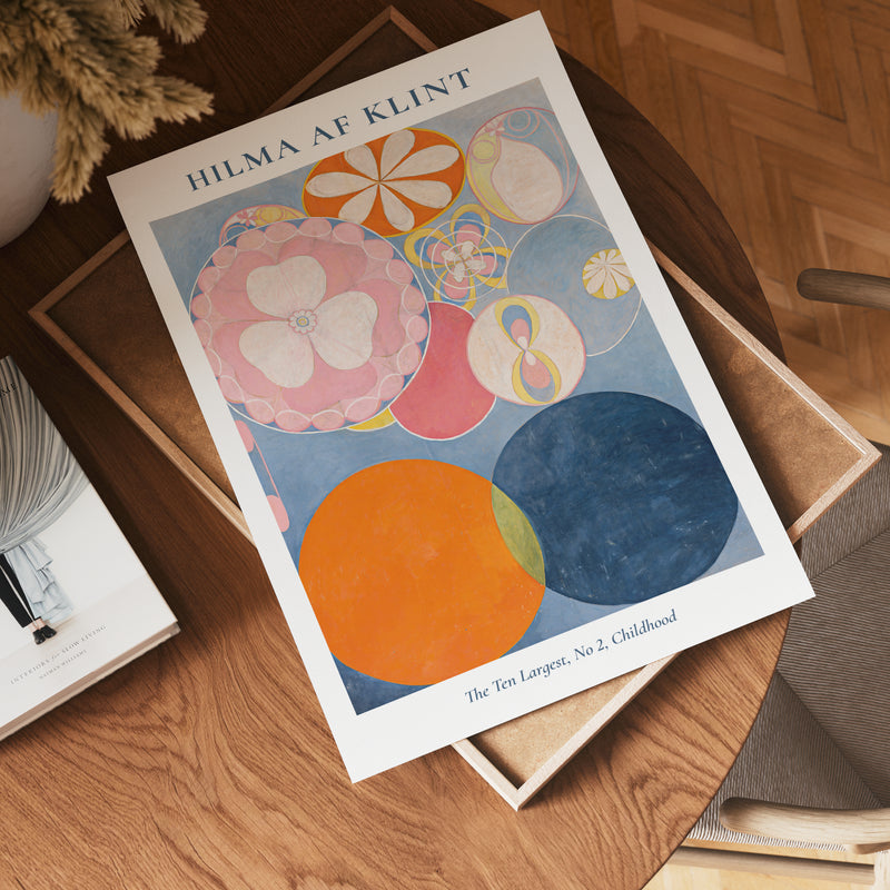 Hilma af Klint The Ten Largest No. 2 Childhood Poster