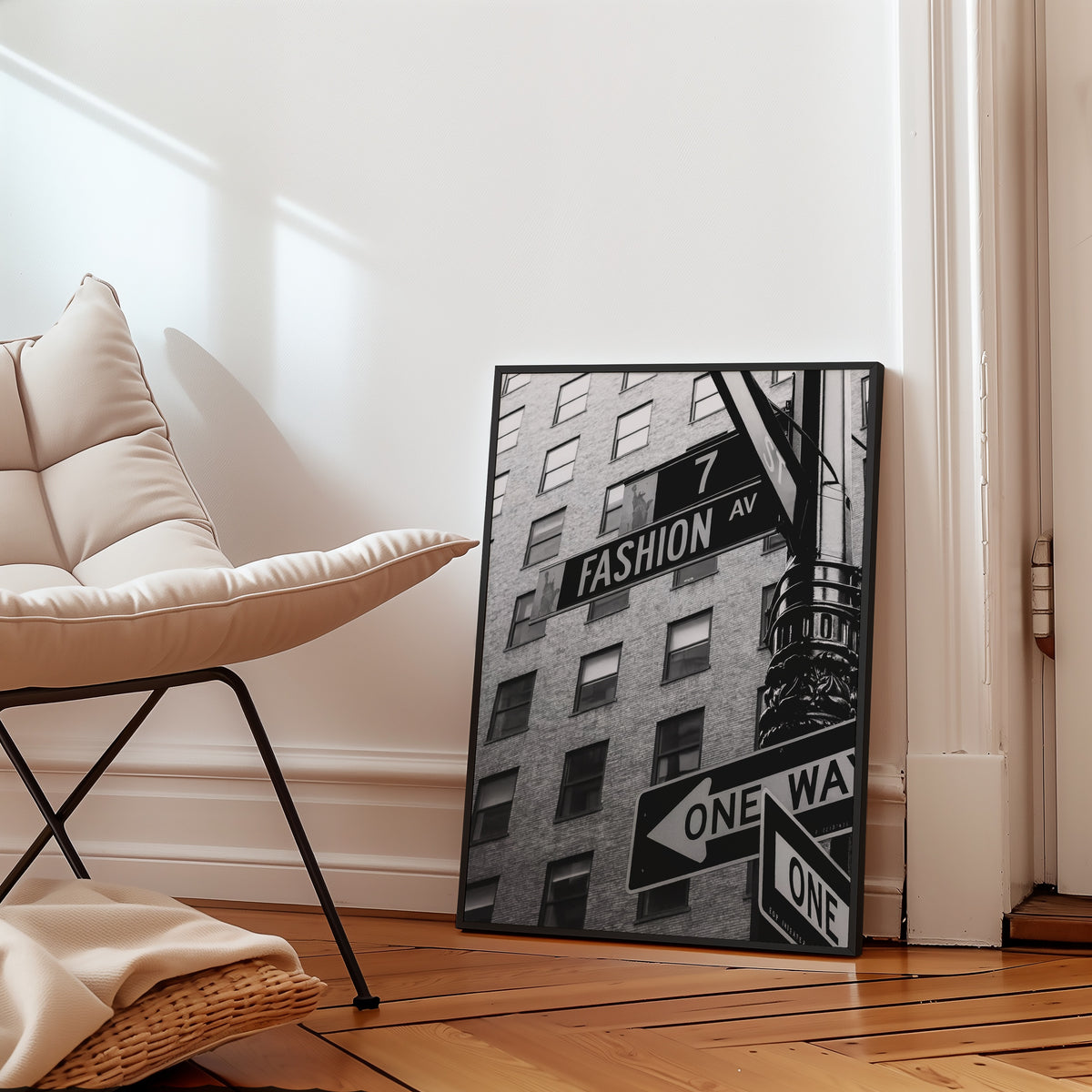 Fashion Avenue Sign Poster – i rum 1