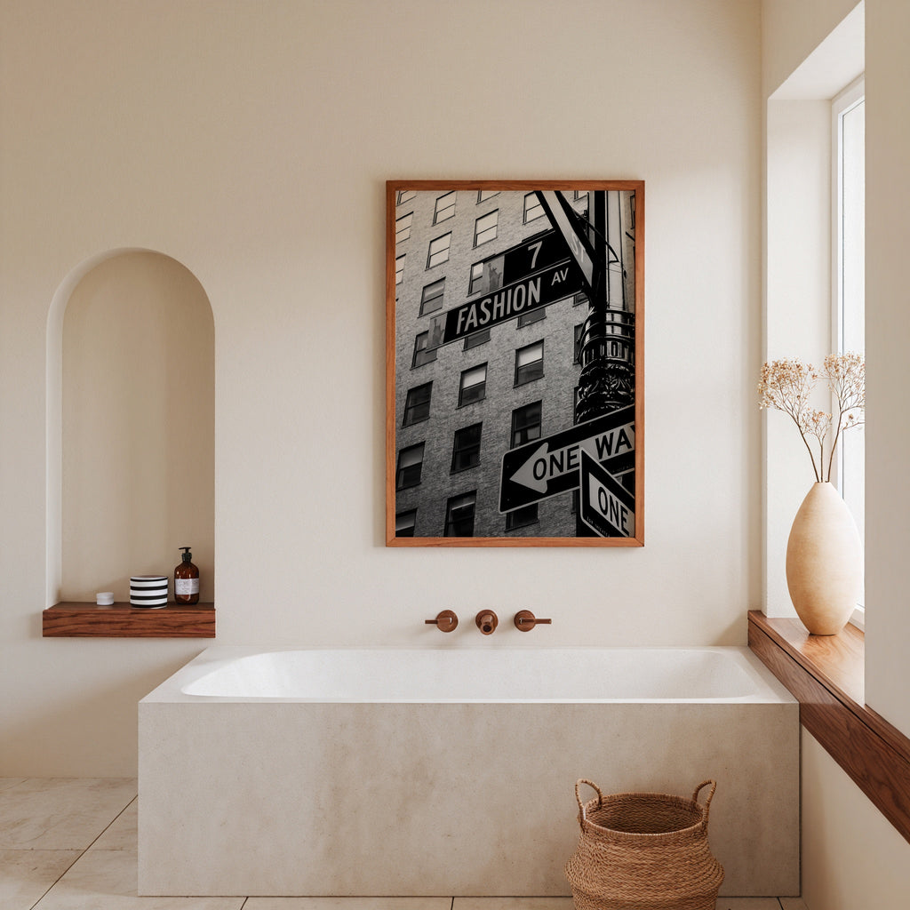 Fashion Avenue Sign Poster – i rum 4