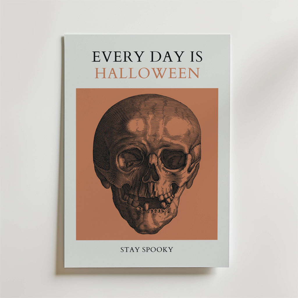 Eternal Halloween – stilfullt konsttryck från Bozetto, tryckt på matt finpapper i hög tryckkvalitet