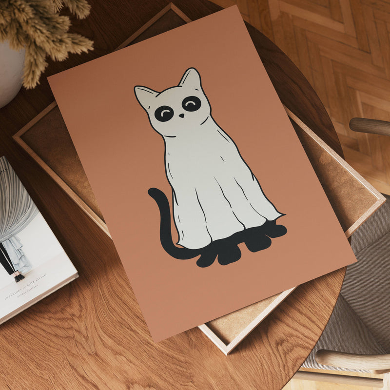 Ghost Cat Poster