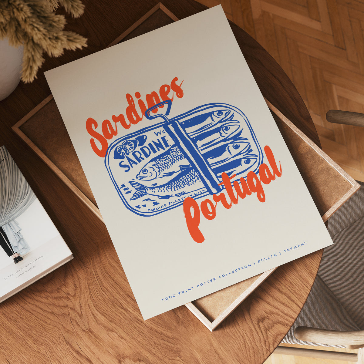 Portuguese Sardines poster visad rakt fram – Bozetto affisch i hög tryckkvalitet