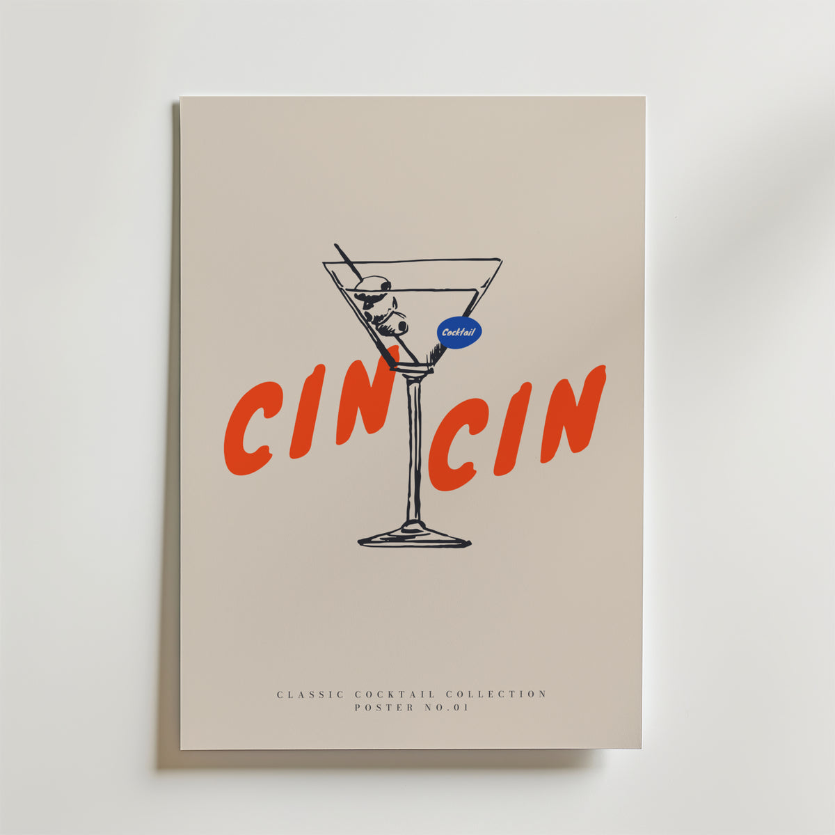Cin CIn Classic Collection – stilfullt konsttryck från Bozetto, tryckt på matt finpapper