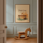 Forrest Gump poster visualiserad på vägg – se rätt storlek med mockup från Bozetto