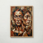 Fractured Duality Poster med ekram